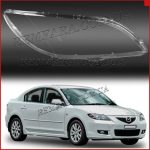 Стекло фары Mazda 3 BK 2003-2009 правое. Седан