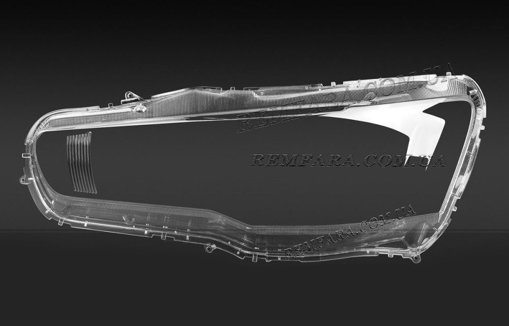 Remfara Стекло фары Mitsubishi Lancer X (2007-2016)