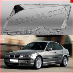 Стекло фары BMW 3 E46 2002-2006 рестайлинг левое. — изображение 2