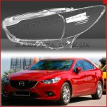 Стекло фары Mazda 6 GJ 2012-2015 левое. Дорестайлинг
