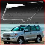 Стекло фары Toyota Land Cruiser 200 2012-2015 левое. Рестайлинг
