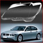 Стекло фары BMW 7 E65 / E66 2005-2008 левое. Рестайлинг