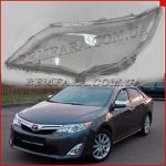 Стекло фары Toyota Camry 50 / 55 (2011-2014) левое. USA