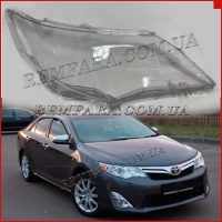 Стекло фары Toyota Camry 50 / 55 (2011-2014) правое. USA