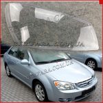 Стекло фары KIA Cerato 1 LD 2004-2006 Дорестайлинг правое