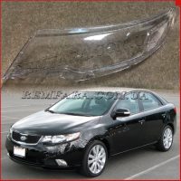 стекло фары KIA Forte (K3) 2009-2013 Remfara