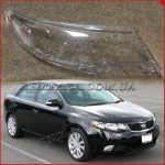 Стекло фары KIA Forte (K3) 2009-2013 правое