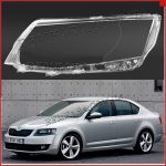 Стекло фары Skoda Octavia 3 A7 2013-2017 Дорестайлинг левое