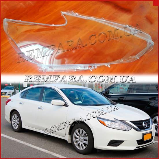 Remfara стекло фары Nissan Altima 5 левое 2016-2018