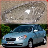 стекло фары Hyundai Accent 3 MC 2006-2011 Remfara