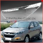 Стекло фары Hyundai iX35 2010-2013 Дорестайл левое