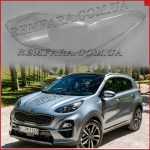 Стекло фары KIA Sportage 4 QL 2016-н.в. Remfara