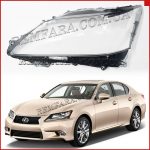 Стекло фары Lexus GS IV 2012-2015 Дорестайлинг левое