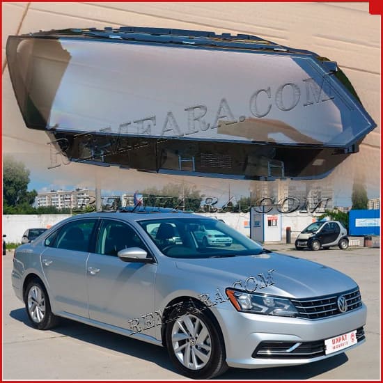 стекло фары Volkswagen Passat B8 USA 2016-2018 Remfara