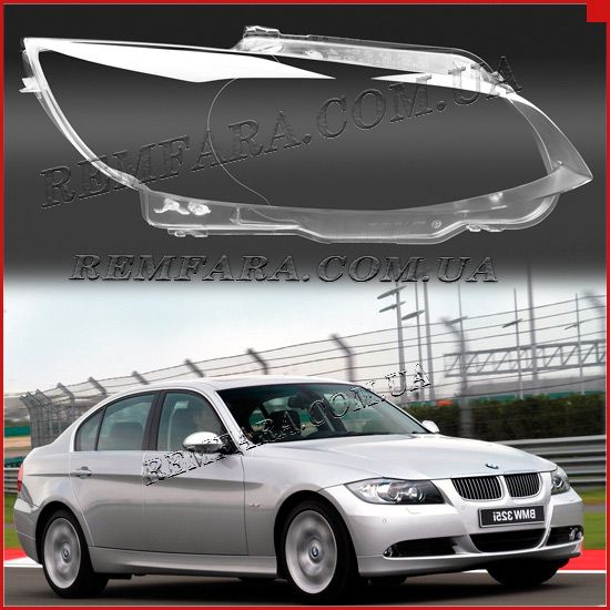 стекло фары BMW 3 E92, E93 2005-2010 Remfara