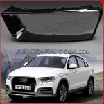 Стекло фары Audi Q3 Typ 8U 2014-2019 Рестайлинг левое