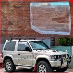 Стекло фары Mitsubishi Pajero 2 V31 1991-1999 правое
