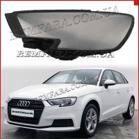 стекло фары стекло фары audi a3 2016-2019