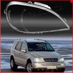 Стекло фары Mercedes ML class W163 2001–2005 Рестайлинг правое
