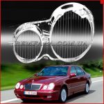 Стекло фары Mercedes E-CLASS W210 1999-2003 Remfara