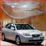 Стекло фары Hyundai Elantra 4 HD 2006-2011 правое