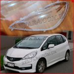 стекло фары Honda Jazz 2 2011-2013 Рестайл левое Remfara