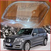 Стекло фары Mercedes GLK-class X204 2008-2012 Дорестайл левое