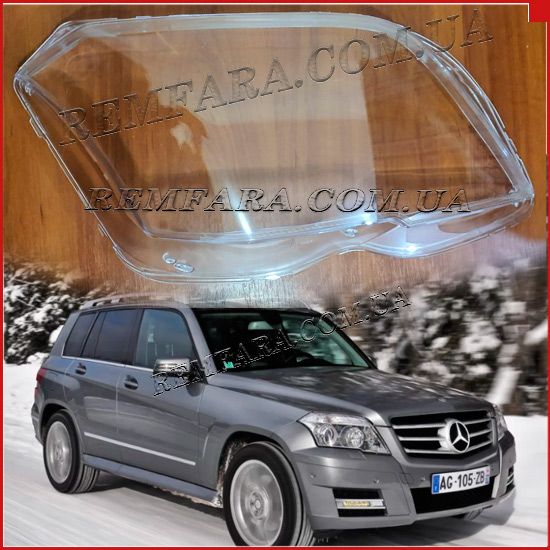 стекло фарыMercedes GLK-class X204 2008-2012 Remfara