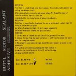 Герметик ленточный для ремонта фары Waterproof Ø 9,5mm x 4,57m