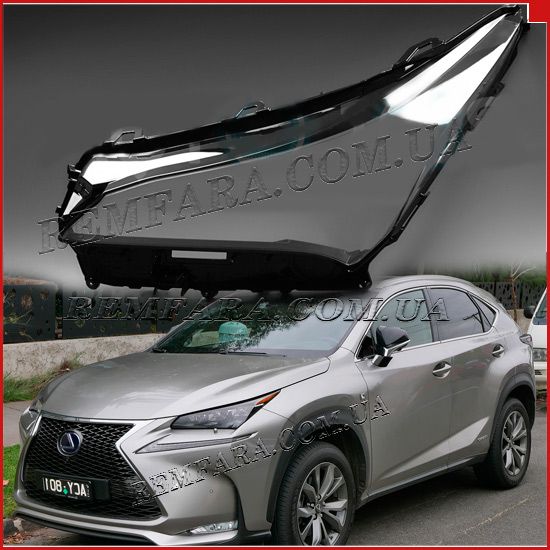 стекло фары Lexus NX 1 2014-2017 дорестайл Remfara