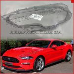 Стекло фары Ford Mustang 6 GT 2017-2020 Рестайл левое