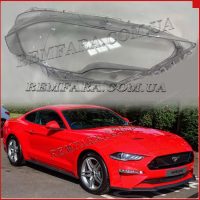 стекло фары Ford Mustang 6 GT 2017-2020 Рестайл