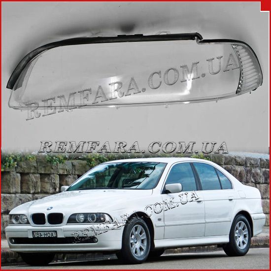текло фары BMW 5 E39 2000-2003 Рестайл Remfara