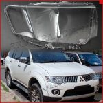 стекло фары Mitsubishi Pajero Sport / Montero Sport 2 KG, KH, PB 2008-2016