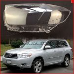 Стекло фары Toyota Highlander 2 XU40 2008-2010 Дорестайл левое