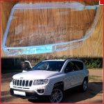 Стекло фары Jeep Compass 2011-16 Рестайл / Grand Cherokee 2010-13 левое