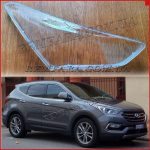 Стекло фары Hyundai Santa Fe 3 DM 2016-2018 EURO Рестайл правое