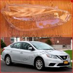 Стекло фары Nissan Sentra B17 2016-2019 Рестайл правое