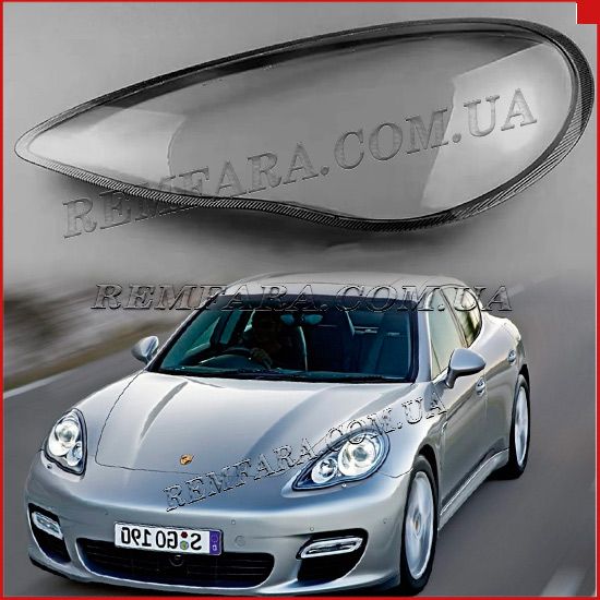 стекла фары Porsche Panamera I 2009-2013 Дорестайл