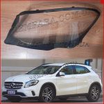 Стекло фары Mercedes GLA-class X156 2018-2020 Рестайл левое