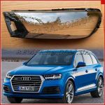 Стекло фары Audi Q7 4M 2015-2020 дорестайл левое