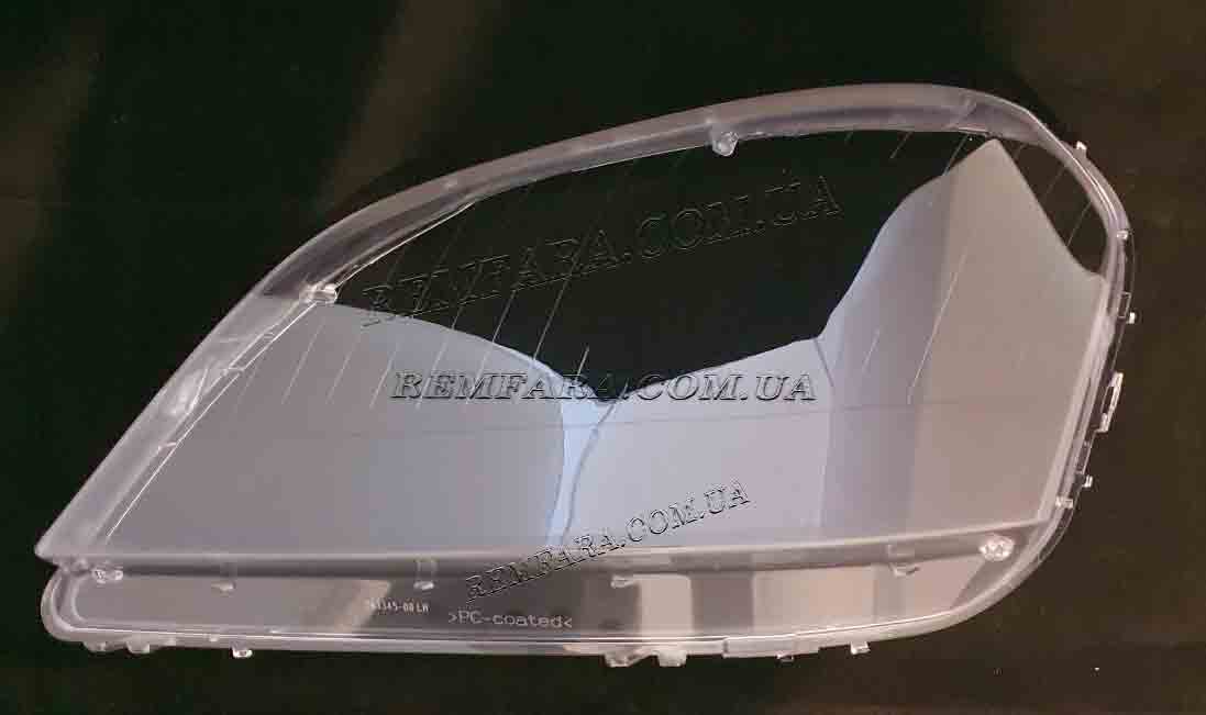 Стекло фары Mercedes ML class W164 2005-2008 Дорестайл