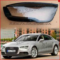Стекло фары Audi A7 C7 4G 2014-2018 Рестайл левое