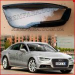 Стекло фары Audi A7 C7 4G 2014-2018 Рестайл правое