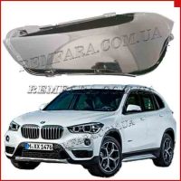 Стекло фары BMW X1 F48 F49 2015-2019 Дорестайл левое