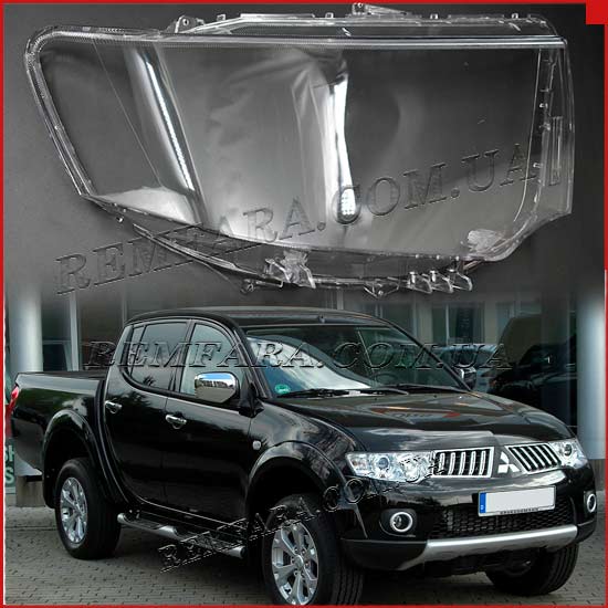Стекло фары Mitsubishi L200 IV KAOT 2008-2016