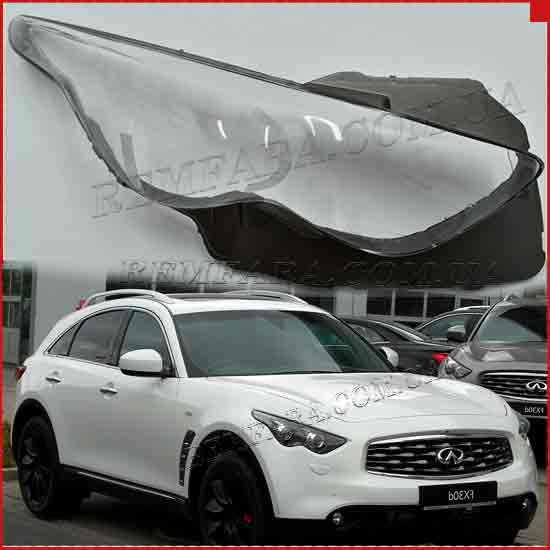 Скло фари Infiniti QX70