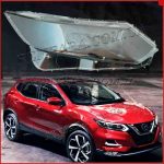 Скло фари Nissan Rogue Sport 2019-2023 USA