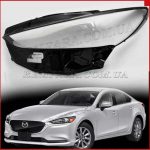 Скло фари Mazda 6 GJ1 GL