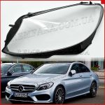 Скло фари Mercedes C Class W205